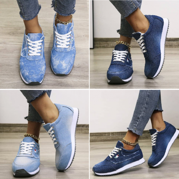 Female Jean Sneakers