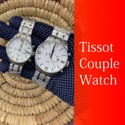 Tissot Silver Couple Watch